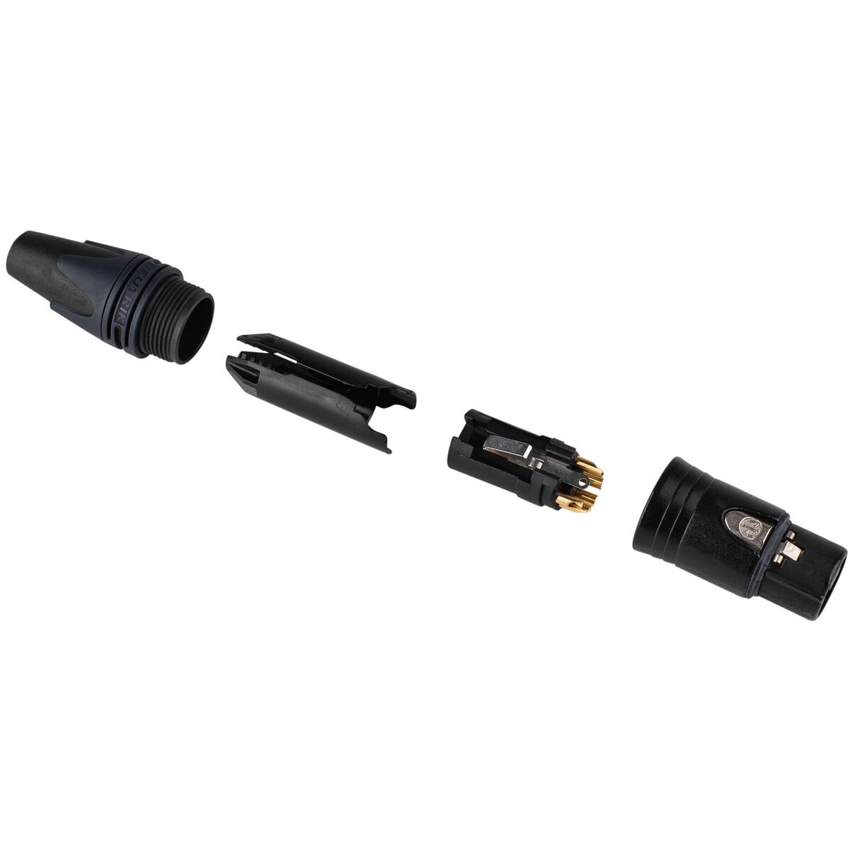 Neutrik NC5FXX-B 5-Pin XX Series XLR Female Cable Connector Black